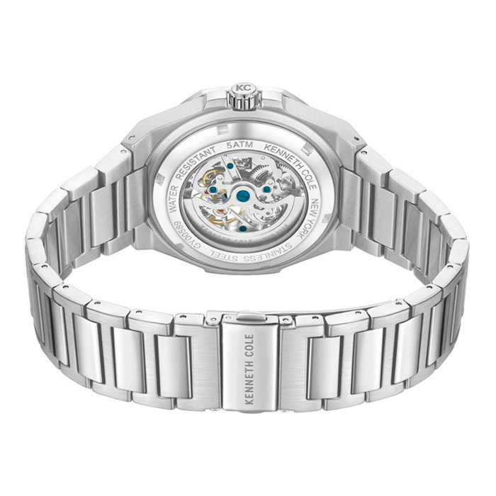 Reloj Kenneth Cole KCWGY0058901 Hombre Analogico Automatico con Correa de Acero inoxidable
