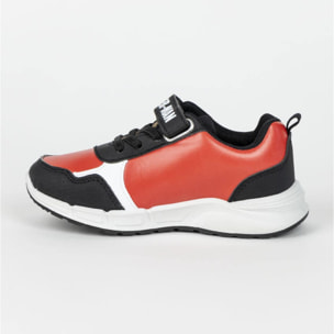 Zapatilla deportiva infantil suela ligera con luces "Spiderman"