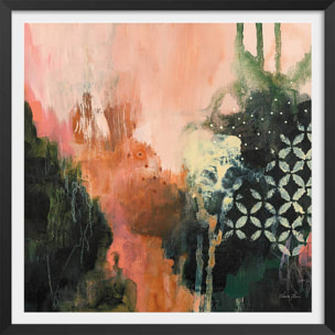 Affiche Tips brush Affiche + cadre en bois - Noir