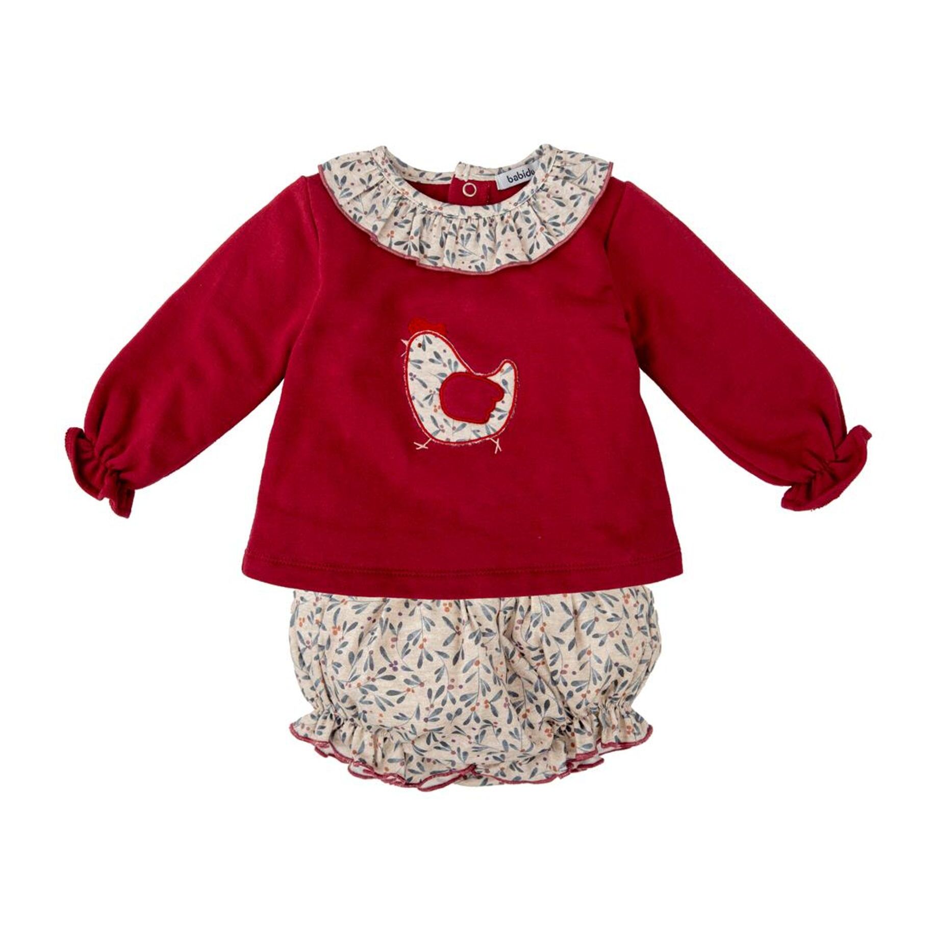 Conjunto Felpa Bebe Niña Alameda