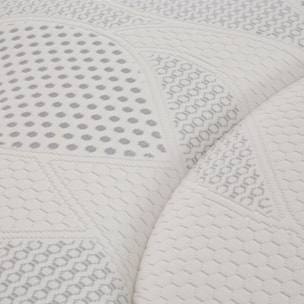 Matelas Ressorts ensachés + mémoire Aubertin - 24 cm - 2 Places