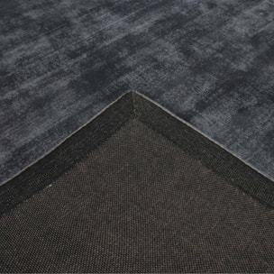 Tapis artisanal doux et soyeux tufté main en viscose