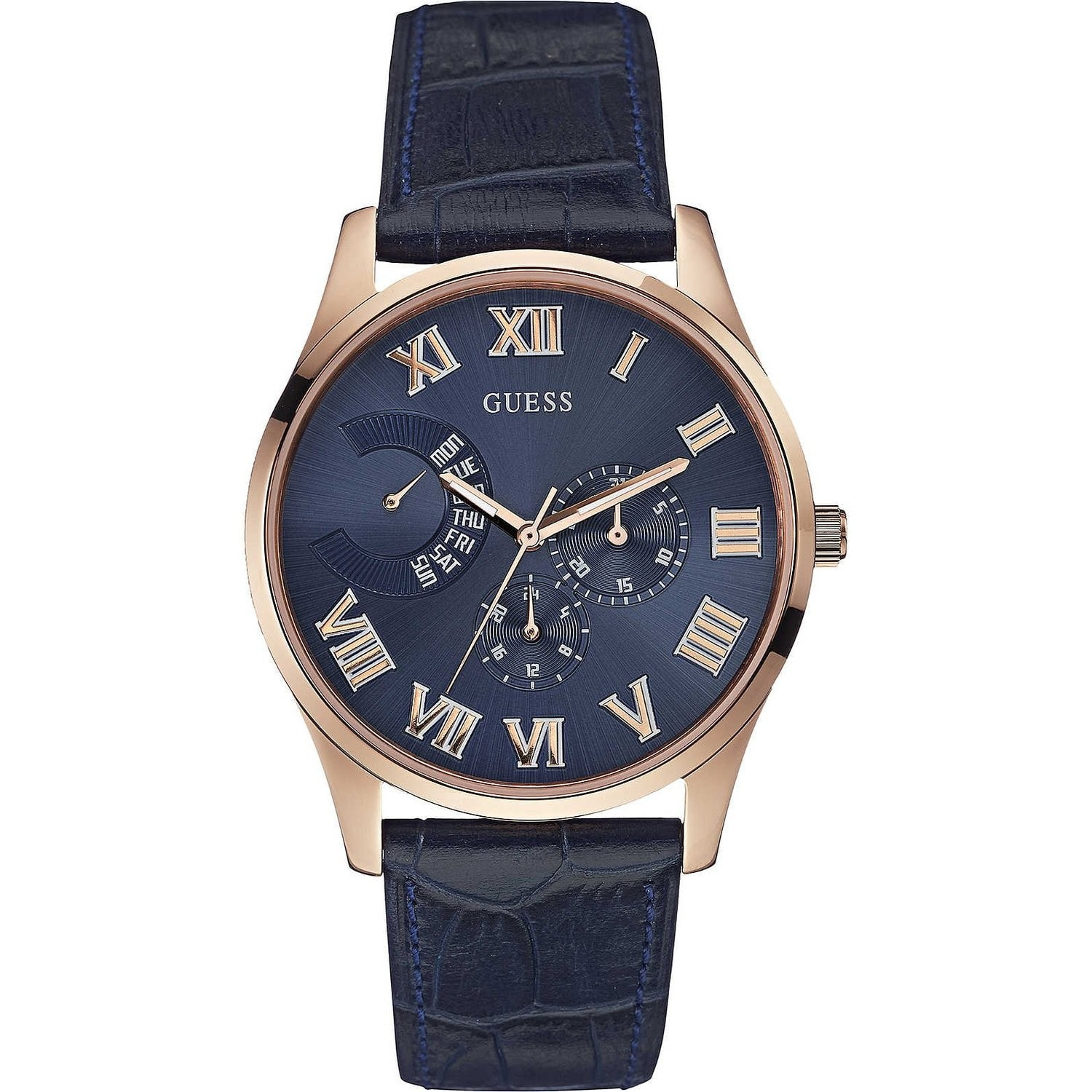 Reloj Guess W0608G2 Hombre Analogico Cuarzo con Correa de Piel