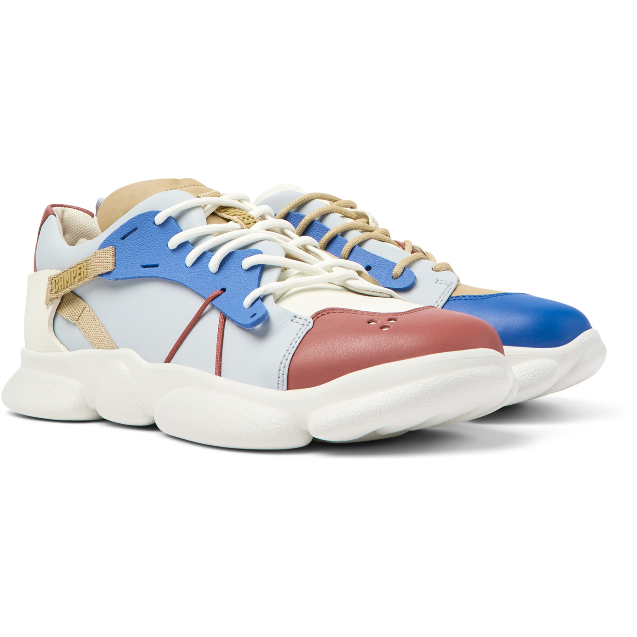 Zapatillas - CAMPER Karst - Multicolor - Cuero liso