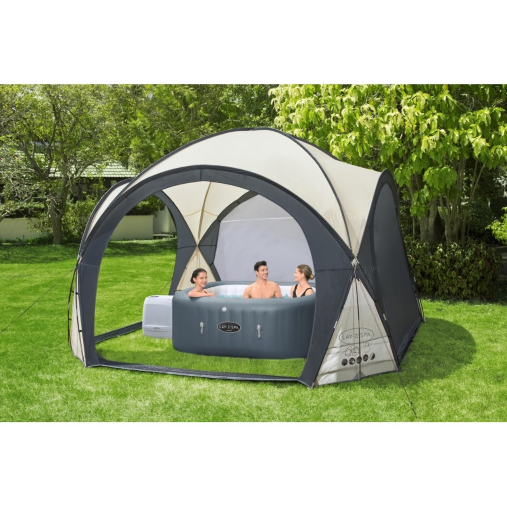 Bestway Dôme protection Lay-Z-Spa gonflable 390 x 390 x 255 cm