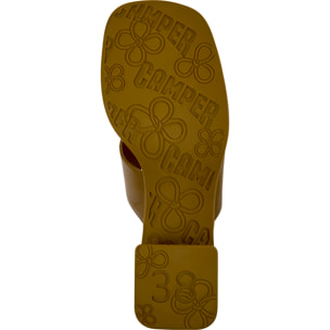 Sandalias - CAMPER Kora Sandal - Verde - Cuero liso