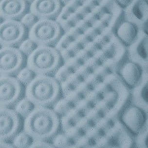 Surmatelas Mémoire de Forme et Gel Refresh, 6 cm, 7 Zones de Confort, Fabrication Française