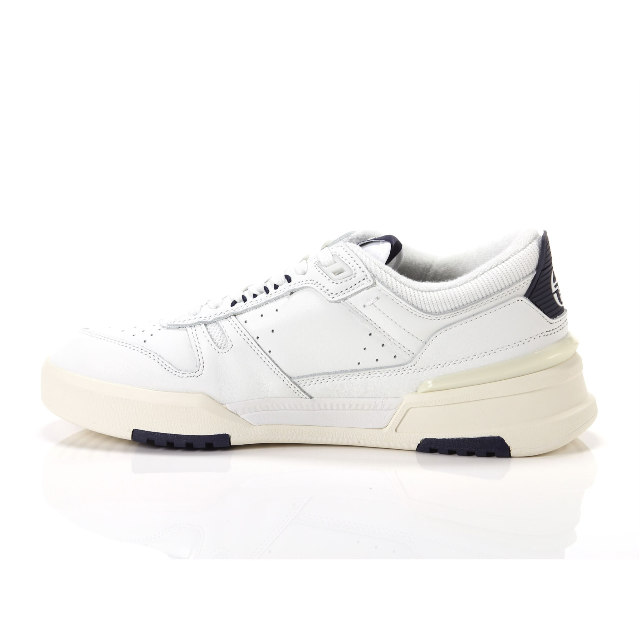 Sneakers Sergio Tacchini BB Court Lo White Tofu Maritime Blue Bianco