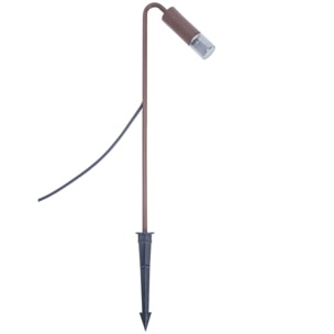 Forlight Trim baliza marrón con led blanco cálido 3000K