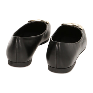 Ballerine nere con fibbia