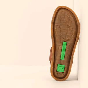 Sandalias N5819 SOFT NAPPA-SILK CUERO /PANGLAO color Cuero