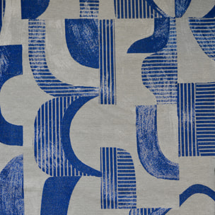 Tissus d'ameublement à motifs indigo - Bleu