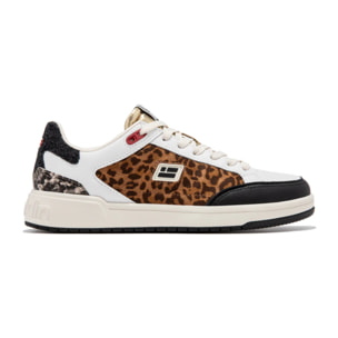 Zapatillas Mujer Court V2 Flag Multi Leopardo D.Franklin