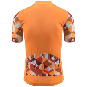 Briko - Maglie gioco, Uomo, Arancione - JERSEYKO ABSTRACT