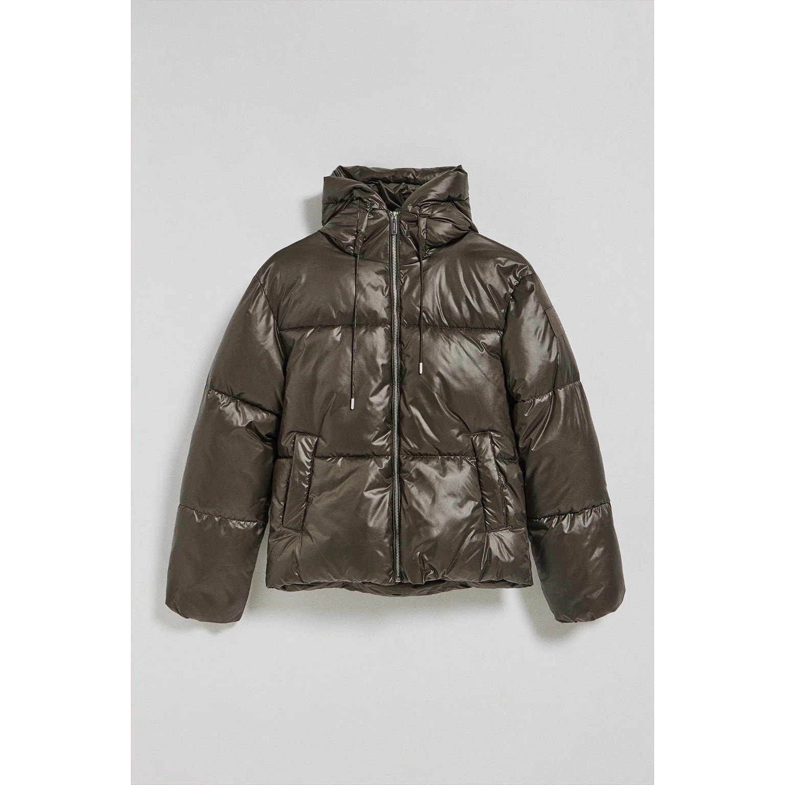 Chaqueta verde corta acolchada Sidney con detalles Polo Club