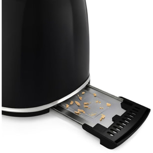 Grille-pain SWEISS vintage noir GRS9