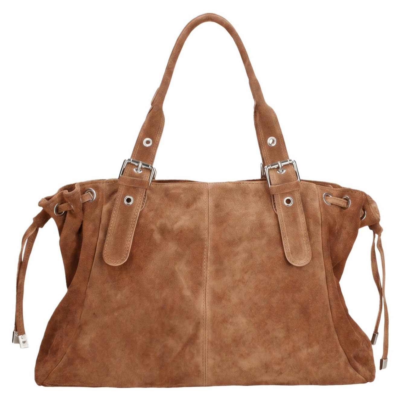 Borsa a mano da donna Made in Italy - Modello Celeste Plus - 100% pelle - 20.0 x 28.5 x 41.0 cm