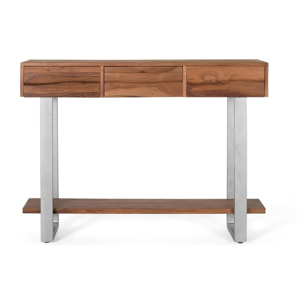 Console 3 tiroirs 90x120x30cm