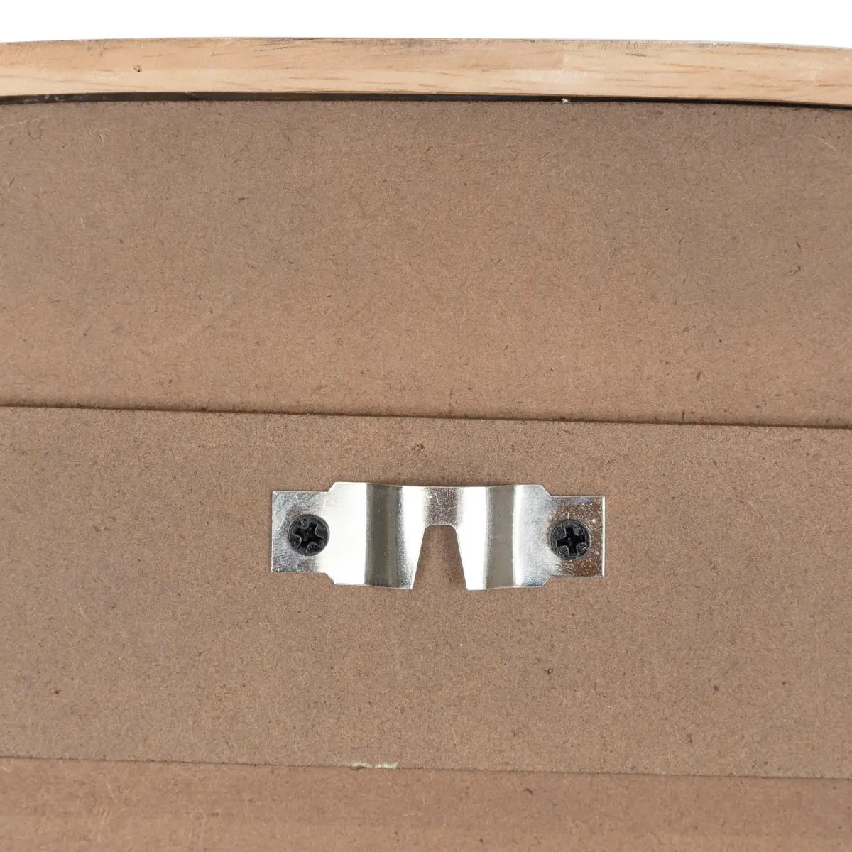 Miroir ovale Jasna bois 113x57cm