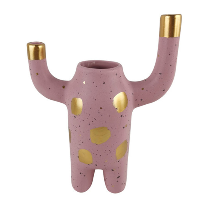 Vaso a 2 braccia Pink&Cozy