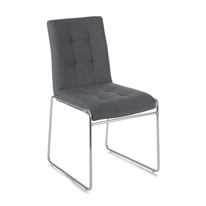 Tomasucci Lot de 2 Chaises rembourrée ALICE Multicolore