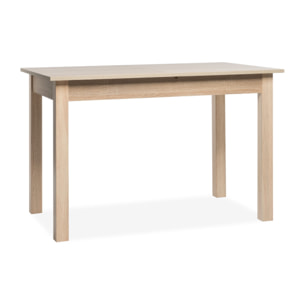 Table de repas en bois extensible 6 personnes KEEL