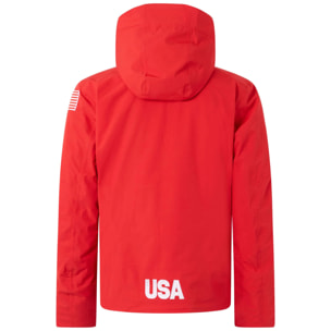 Giacche Kappa Uomo 8Cento 806 Us Rosso