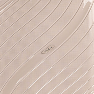 Juego De Maletas Rígidas Pp Itaca Danubio Taupe