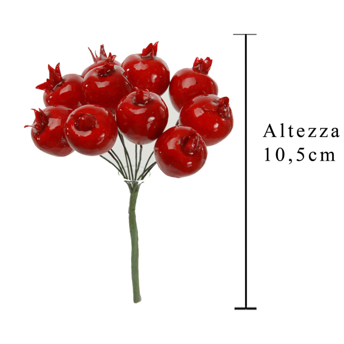 Melagrano - Pezzi 12 - 9,5xH10,5x9,5cm - Bianchi Dino SpA