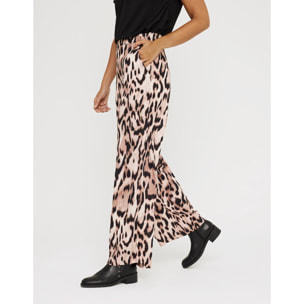 Pantalón Largo Estampado Animal Print - Lorsinala