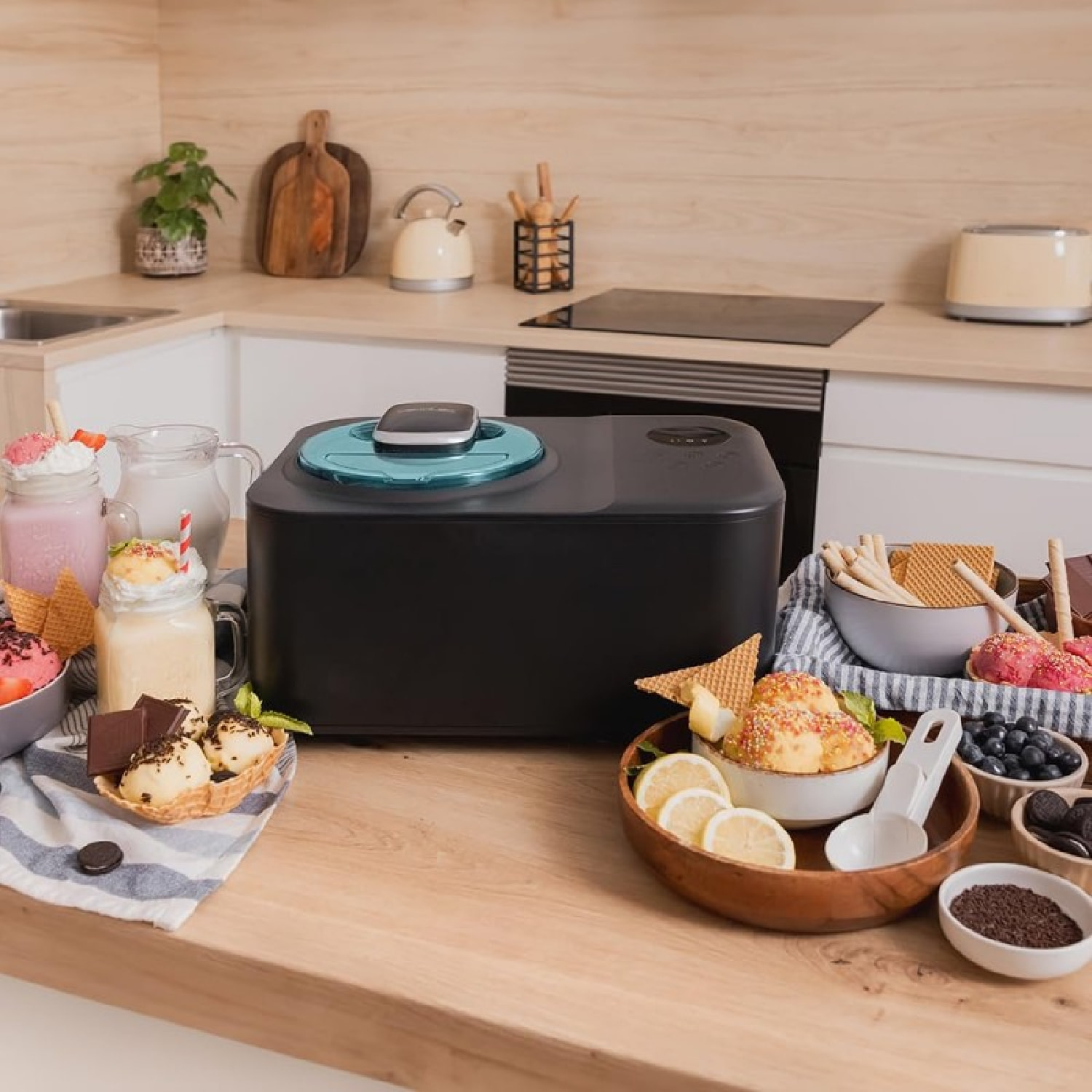 Cecotec Machine à glaces Gelacy 1200 Touch