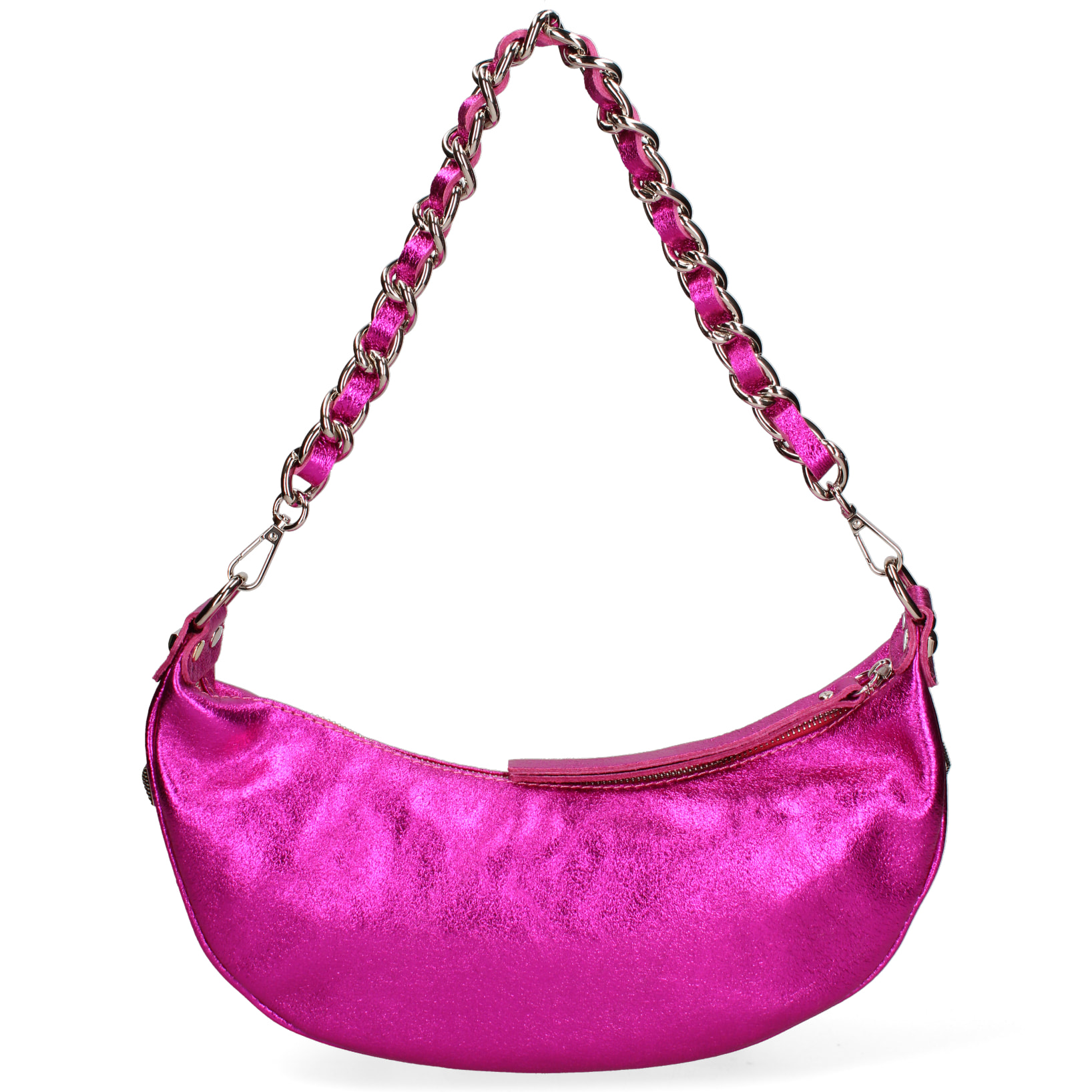 Borsa a spalla  da donna In Vera pelle Made in Italy 32x14x11 cm