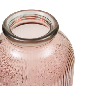 Vase Luz rose H72cm