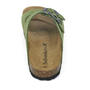 SANDALIA BARCELONA BABUNKERS VERDE