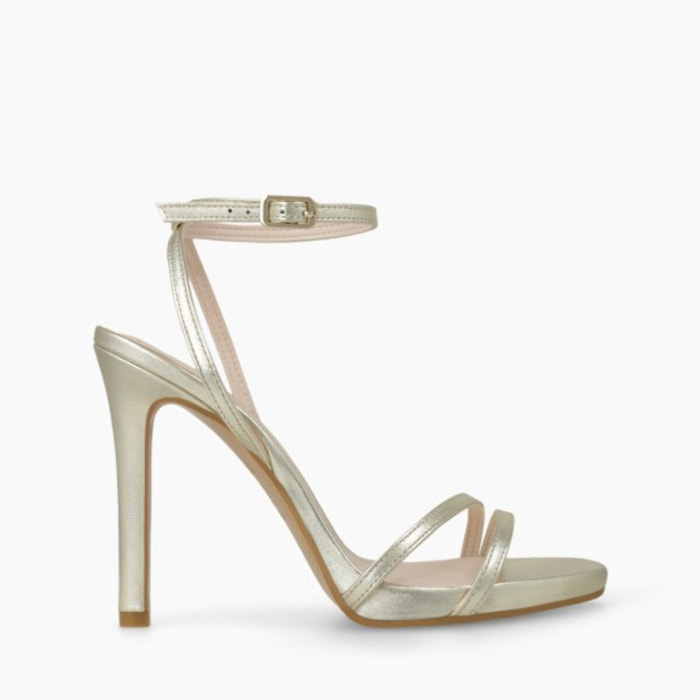 SANDALIAS DORADAS YERIL