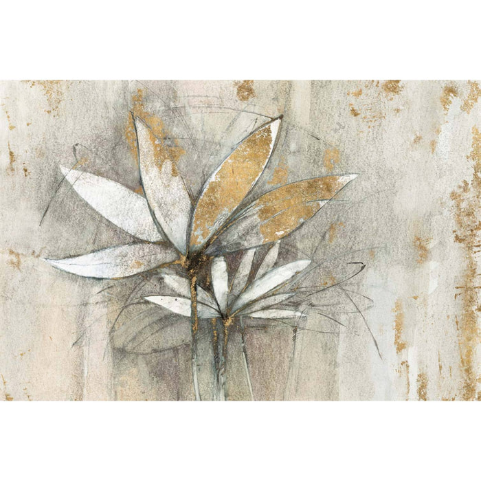 Tableau de fleurs fleurs du vent  Tableau alu Dibond