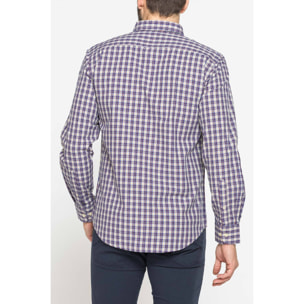 CAMICIA BUTTON-DOWN CON MANICA LUNGA E TASCHINO