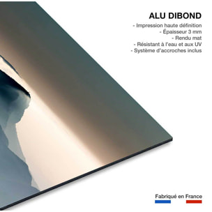 Tableau deco voile alpin Tableau alu Dibond