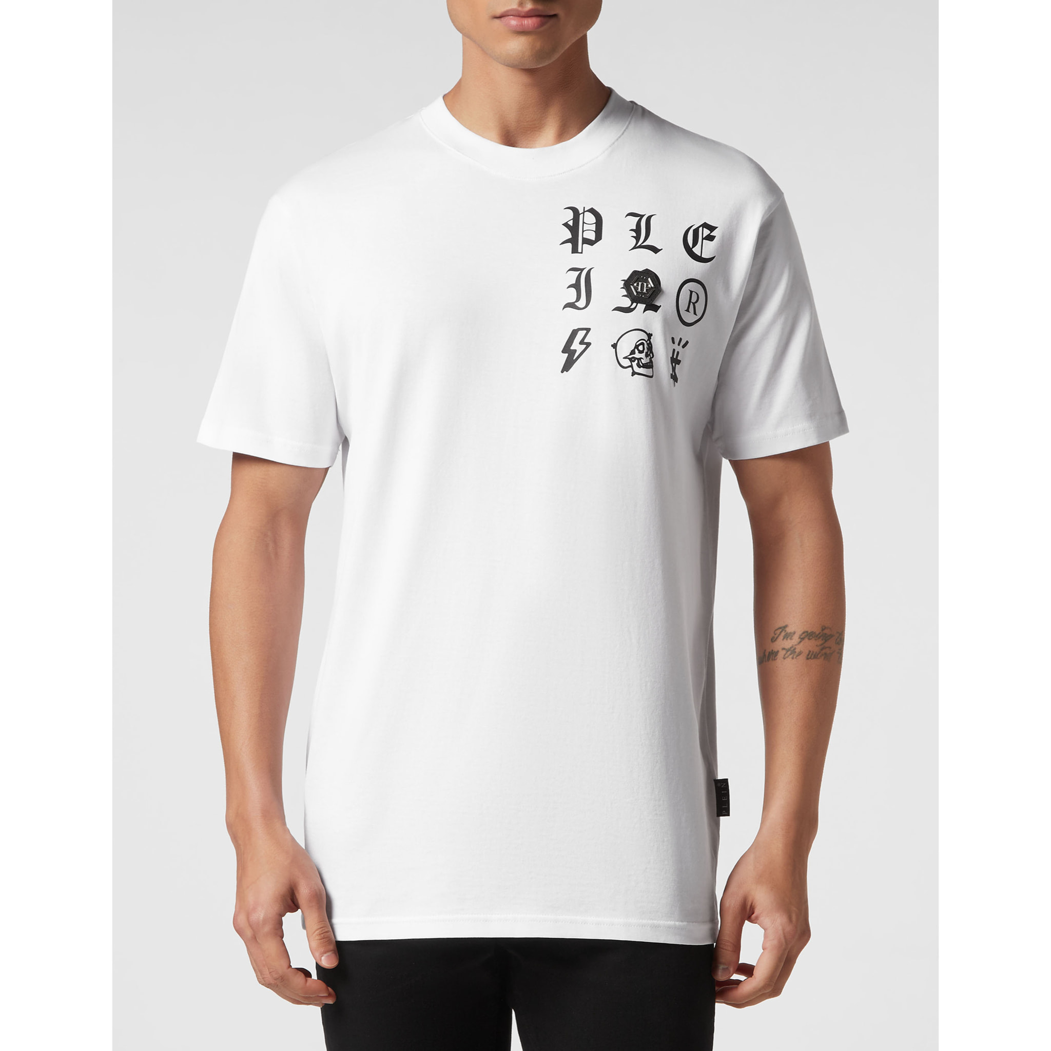 PHILIPP PLEIN Camiseta Cuello Redondo GOTHIC PLEIN