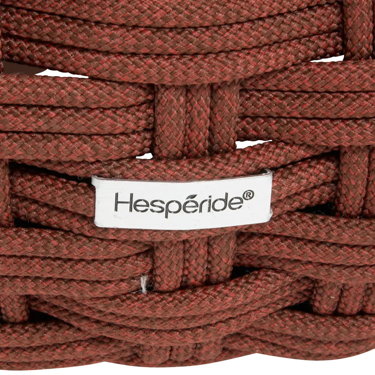 Pouf de jardin Obbae acajou