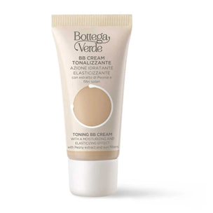 BB cream tonalizzante, ad azione idratante elasticizzante, con estratto di Peonia e filtri solari