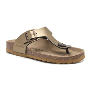 SANDALIA BABUNKERS MARRON