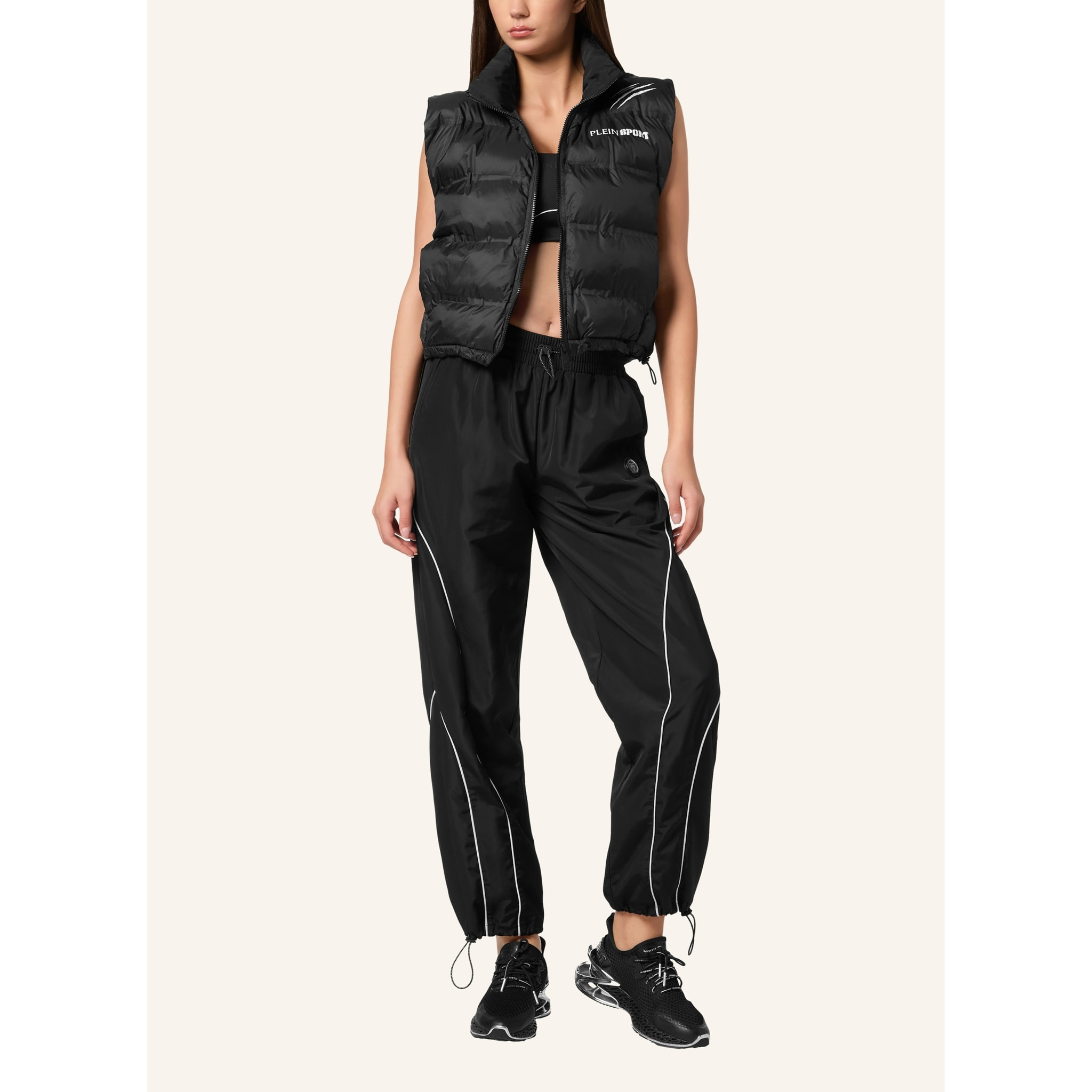 PLEIN SPORT Down Vest SCRATCH