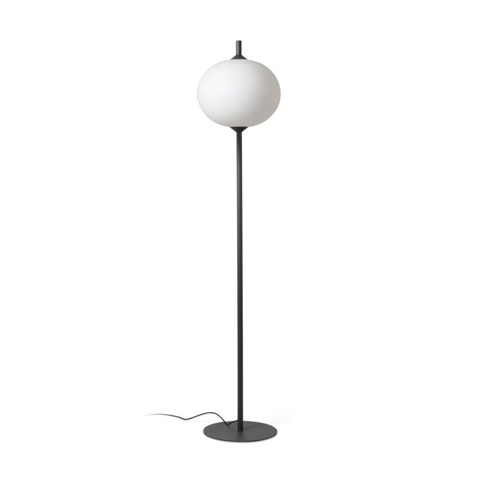 SAIGON OUT 2100 R45 Lampadaire gris/blanc mat