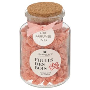 Cire parfumée "Izor" en verre 150g fruits des bois