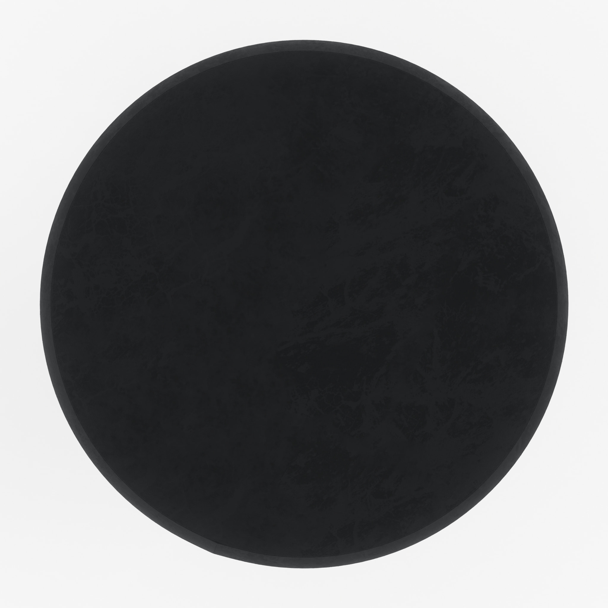 Lot de 2 tabourets de bar 73 cm en velours noir - Kendal
