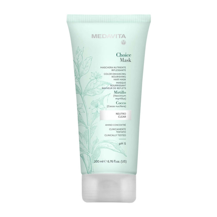 MEDAVITA Choice Mask Color Enhancing Clear 200ml