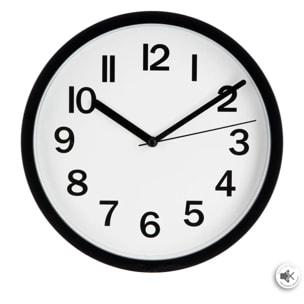 Horloge "Loly" en plastique D22cm