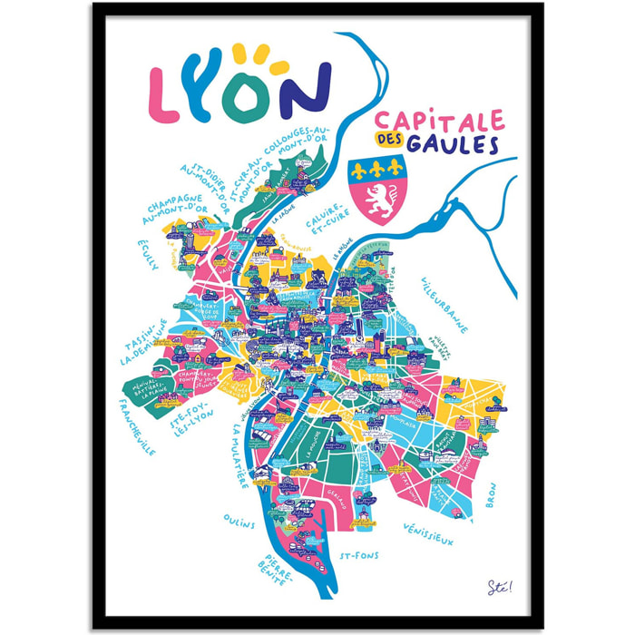 Affiche - Lyon - Sté!
