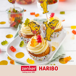 Lot de 50 moules à muffins en papier 6 cm Zenker Haribo